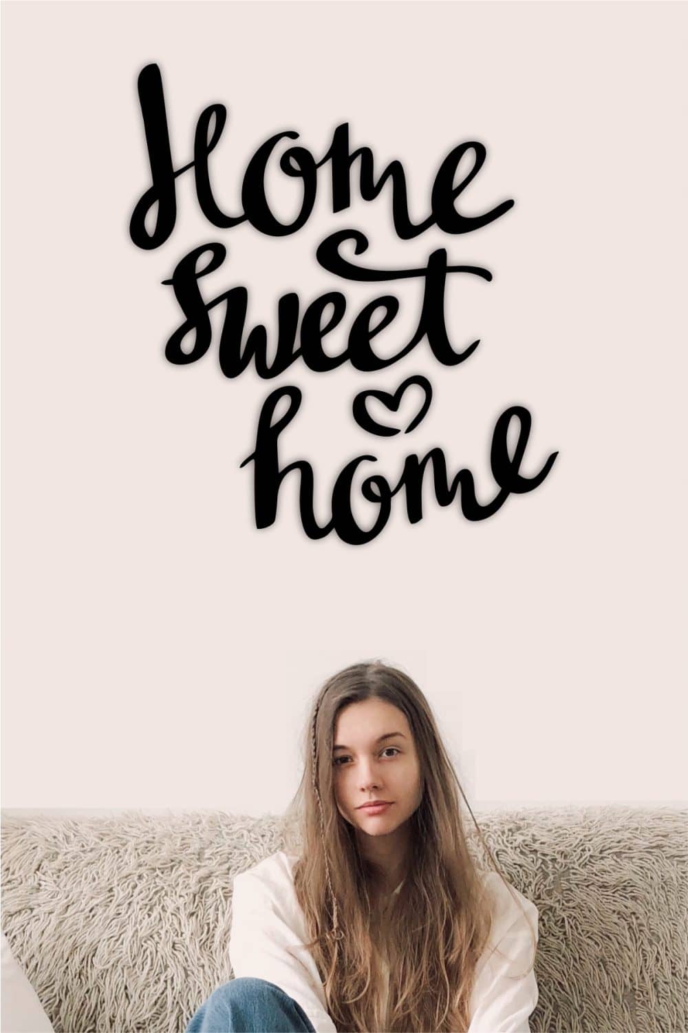 Home Sweet Home Ahşap Duvar Dekoru 2